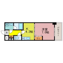 大津駅 徒歩18分 7階の物件間取画像